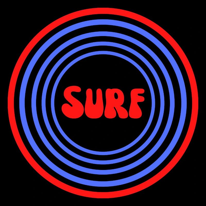 Surf Red Circles