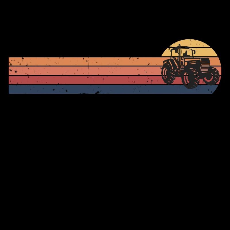 Vintage Retro Tractor