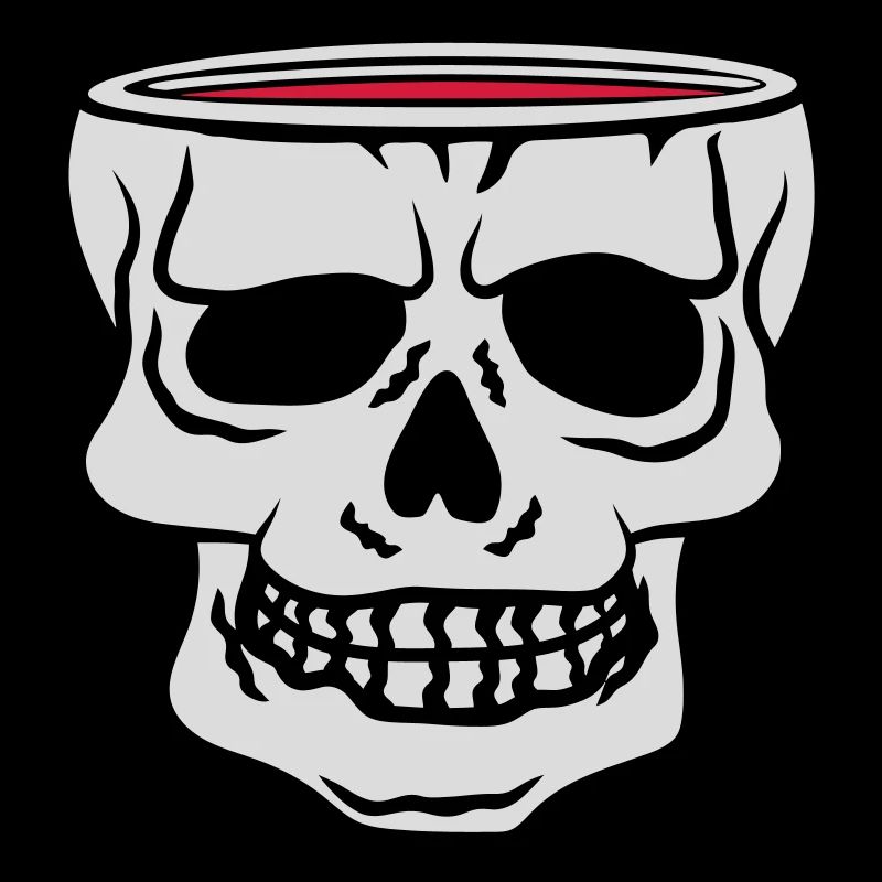Mug Skull Horror Halloween