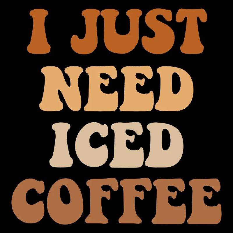 Ich brauche nur Eiskaffee