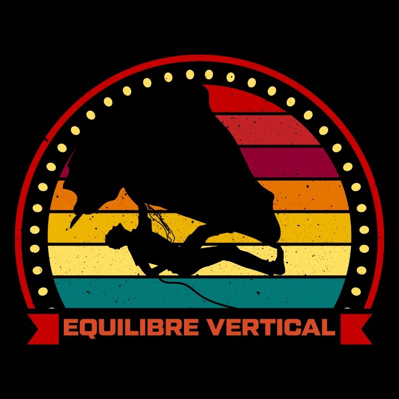 équilibre verticale cadeau humour escalade
