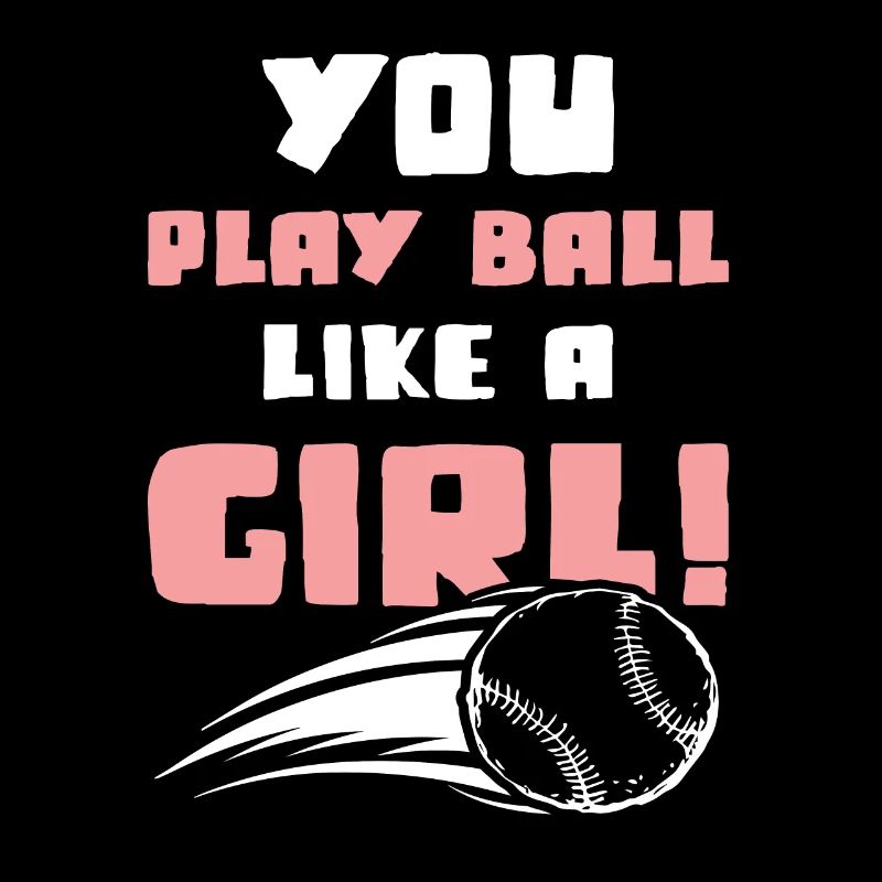 Fille de baseball