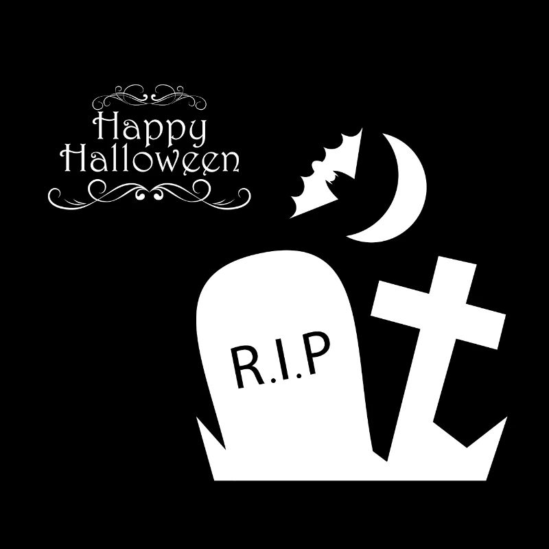 tombe RIP pierre tombale d'halloween