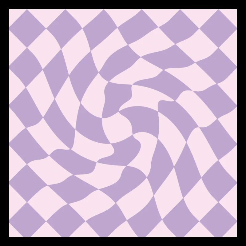 Schachbrettmuster Violett