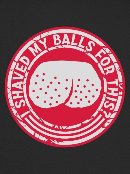 I shaved my balls