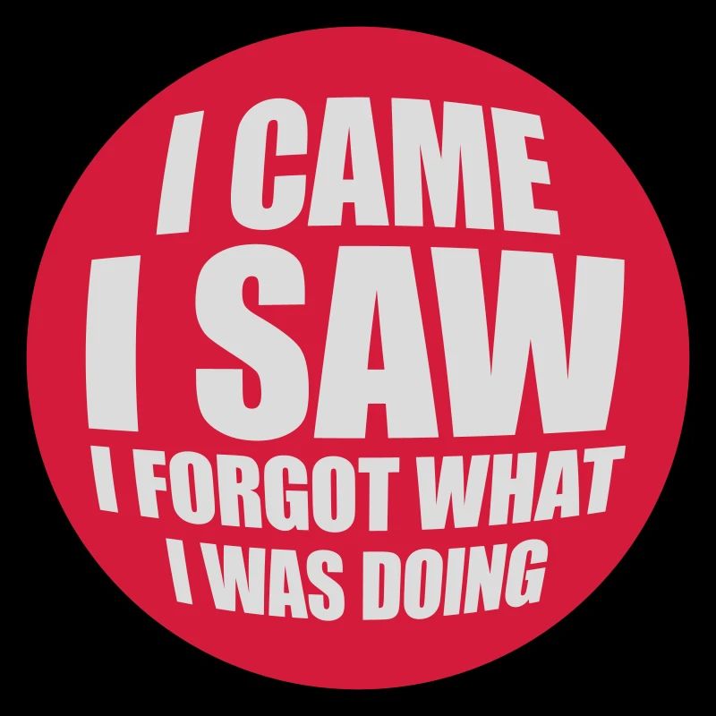 I came saw forget