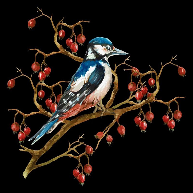 Oiseau coloré