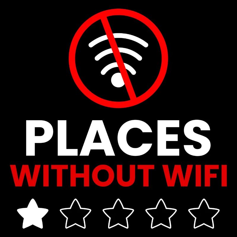 Emplacements sans WiFi