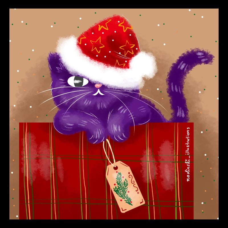 Chat de Noël