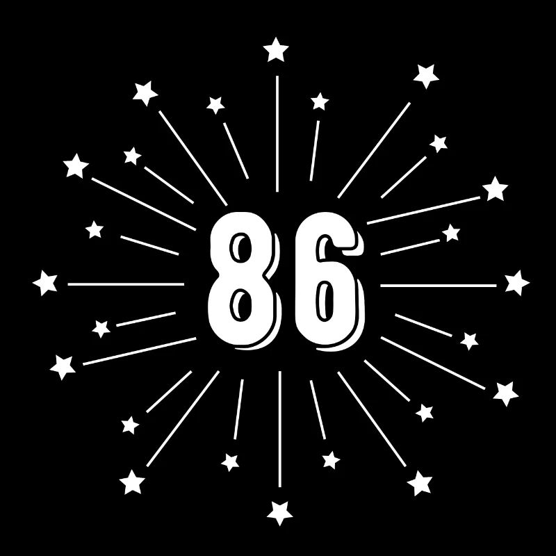 86th Star-Spangled Anniversary - Gift 86 Years