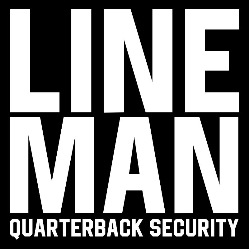 Lineman Quarterback Sicherheit