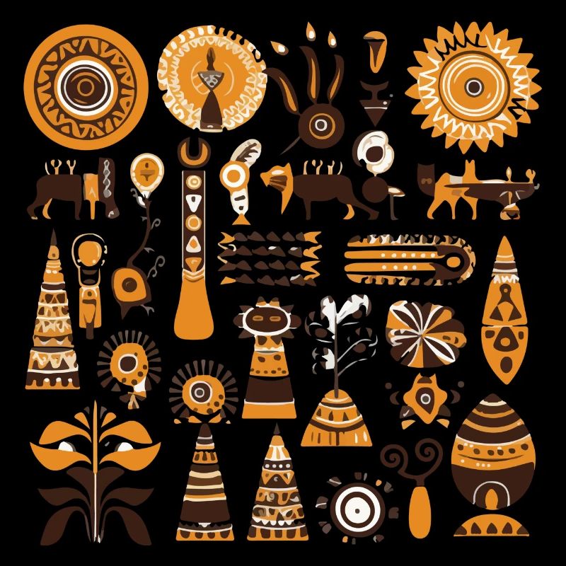 Afrikanische Folklore