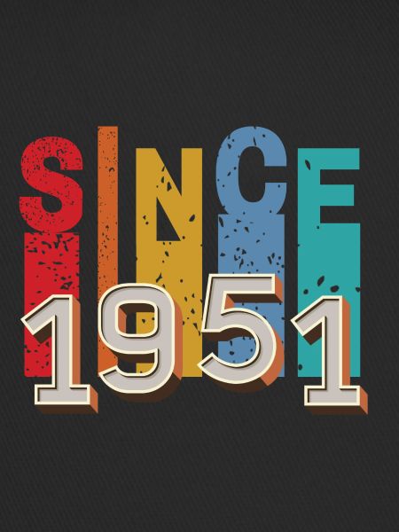 Since 1951 retro