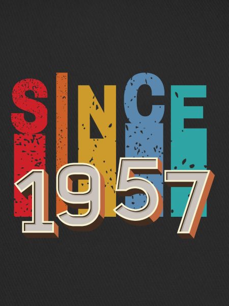 Since 1957 retro