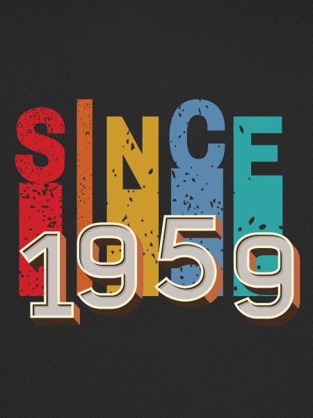 Since 1959 retro