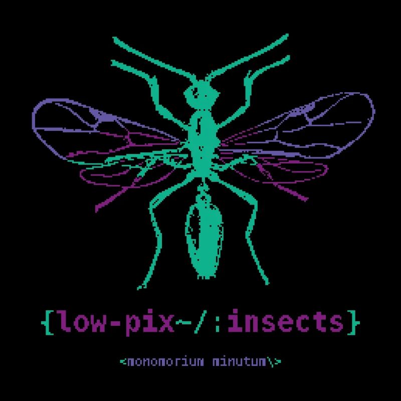 Fourmi à faible pixel