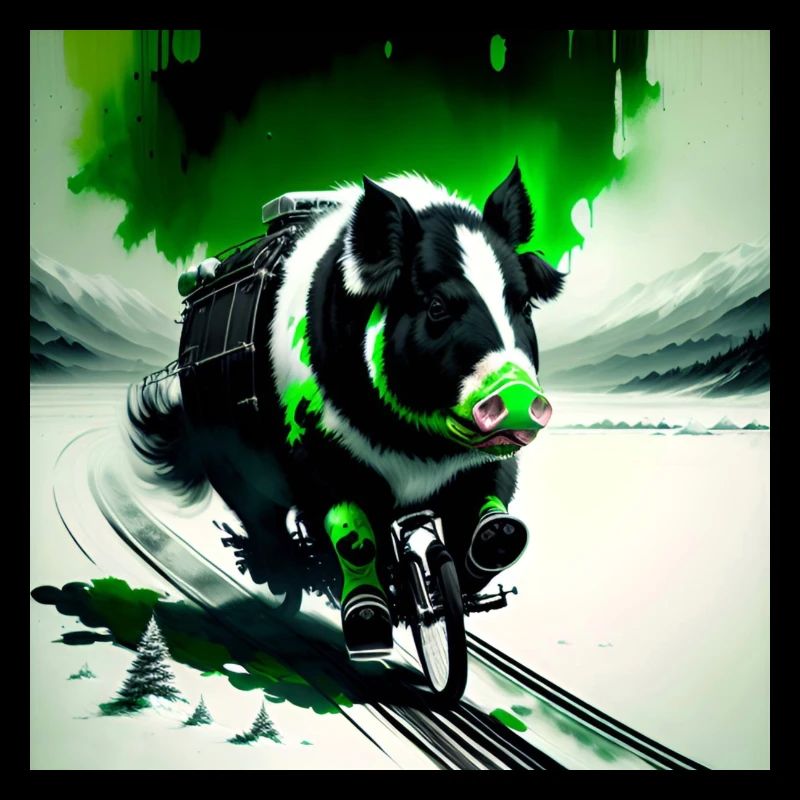 Das grüne Schwein