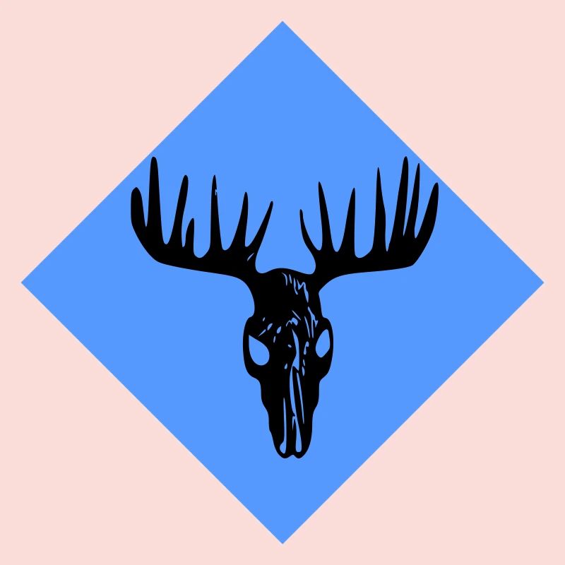 Elch-Schädel