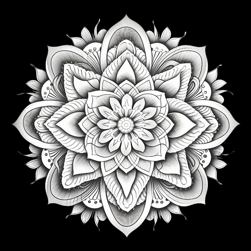Mandala Blume