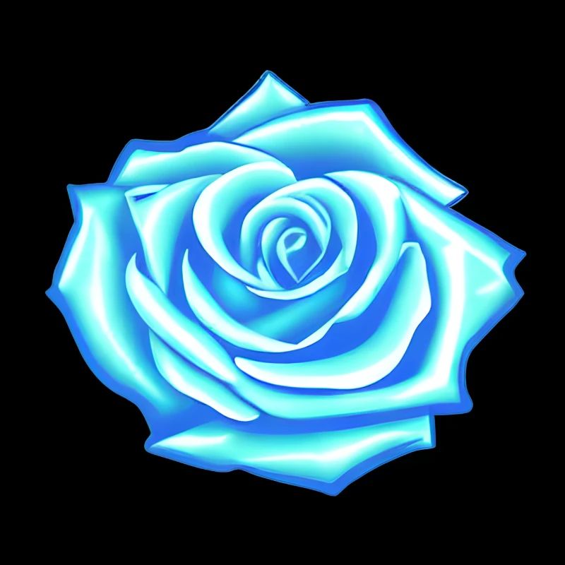 Blaue Rose