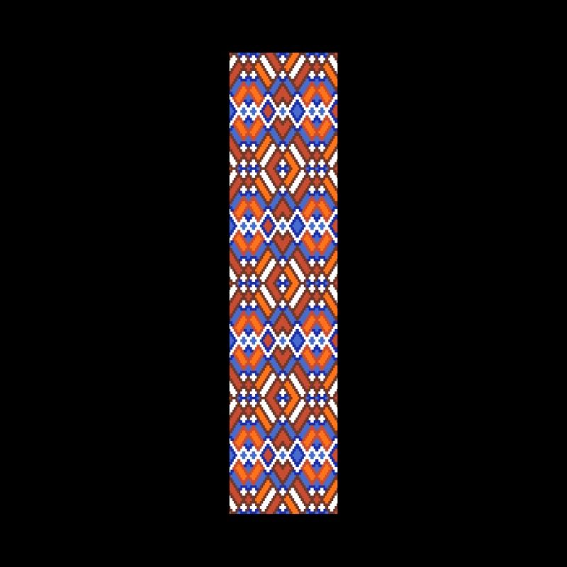 Monogram Letter I- geometric pattern