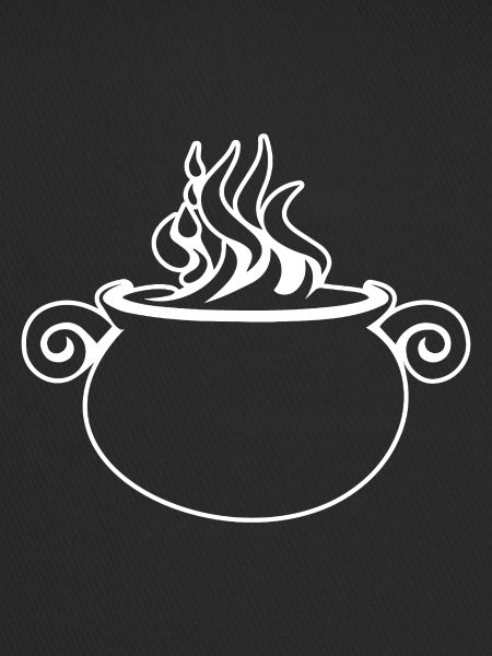 Cauldron Magical Witch Halloween