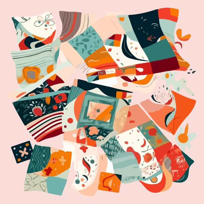 Fabric patchwork