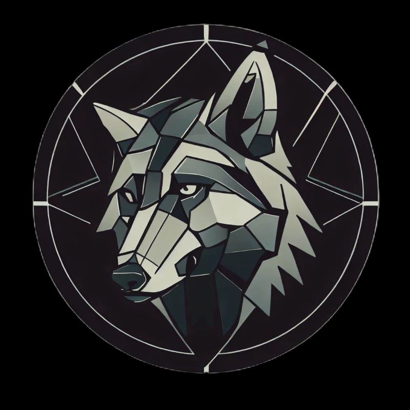 Geometrischer Wolf