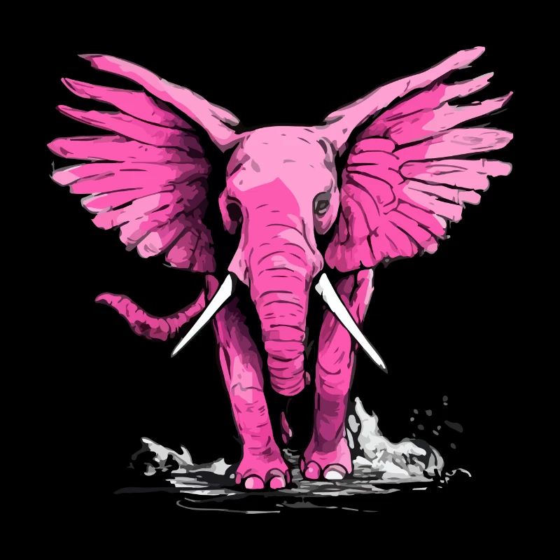 Lolo the pink elephant