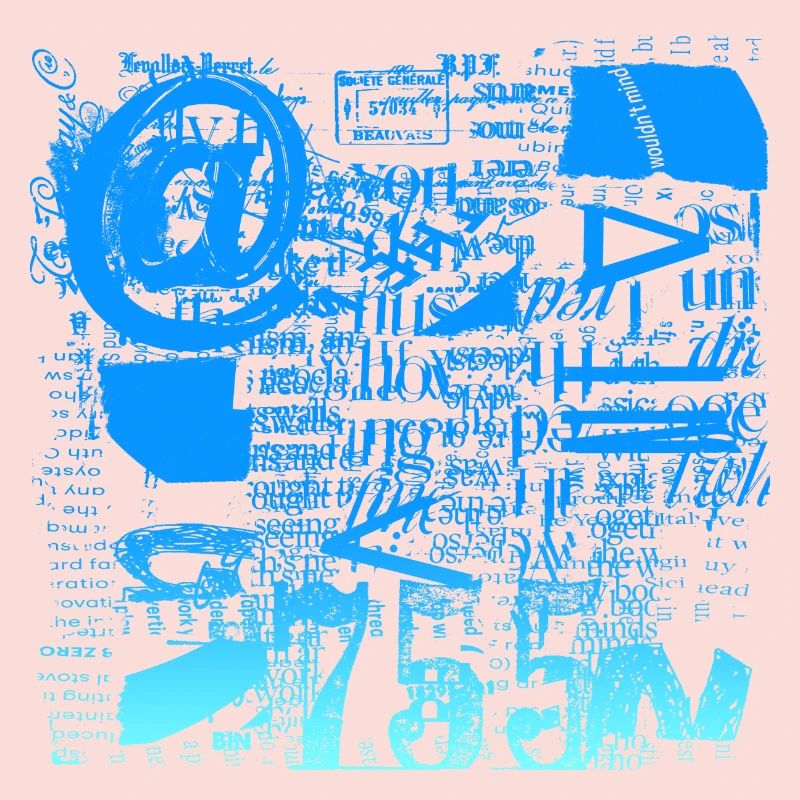 Newspaper Clips Scrapbook Magazines Alphabet Code