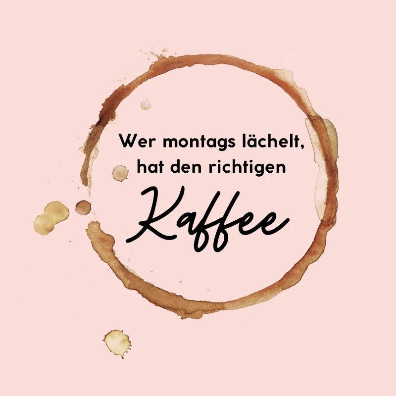 Wer montags lächelt, hat den richtigen Kaffee