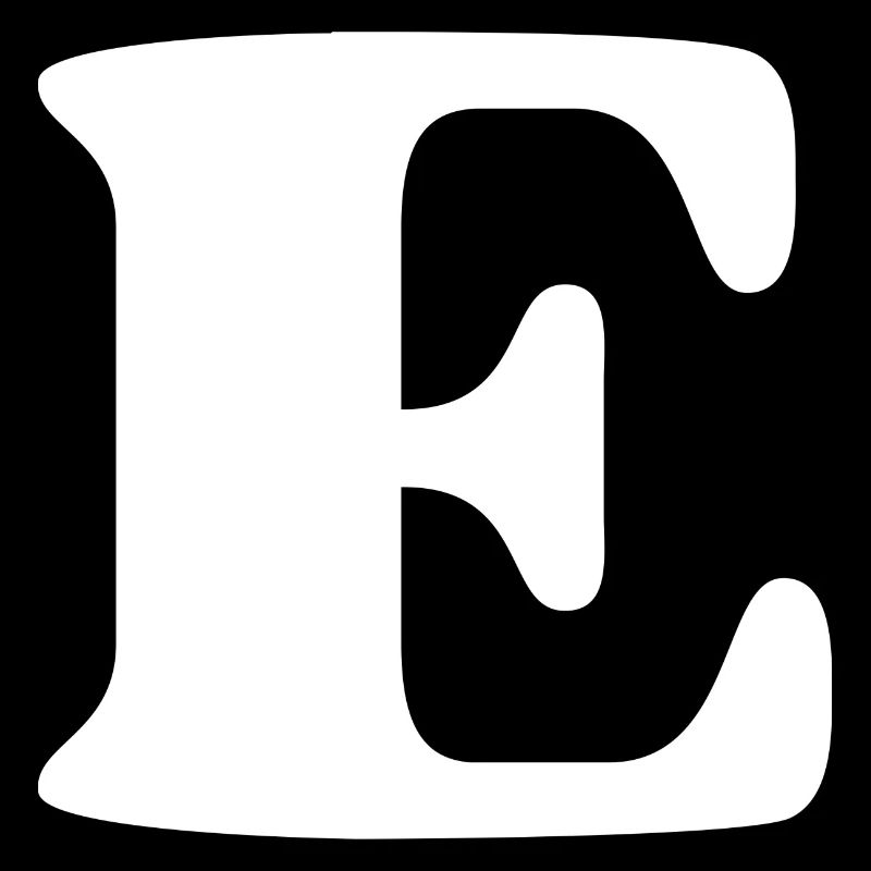 Letter e