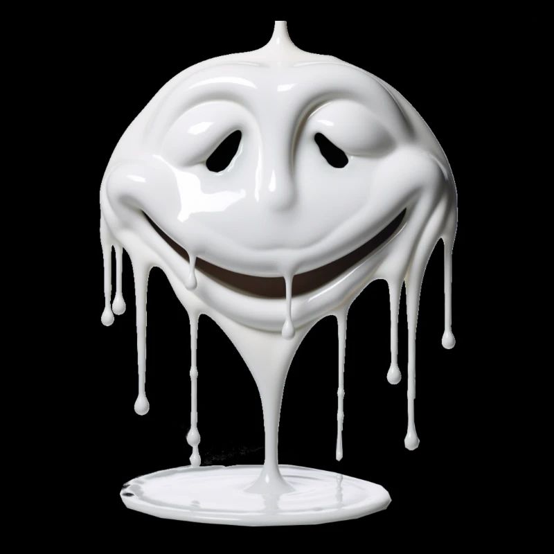Le visage blanc