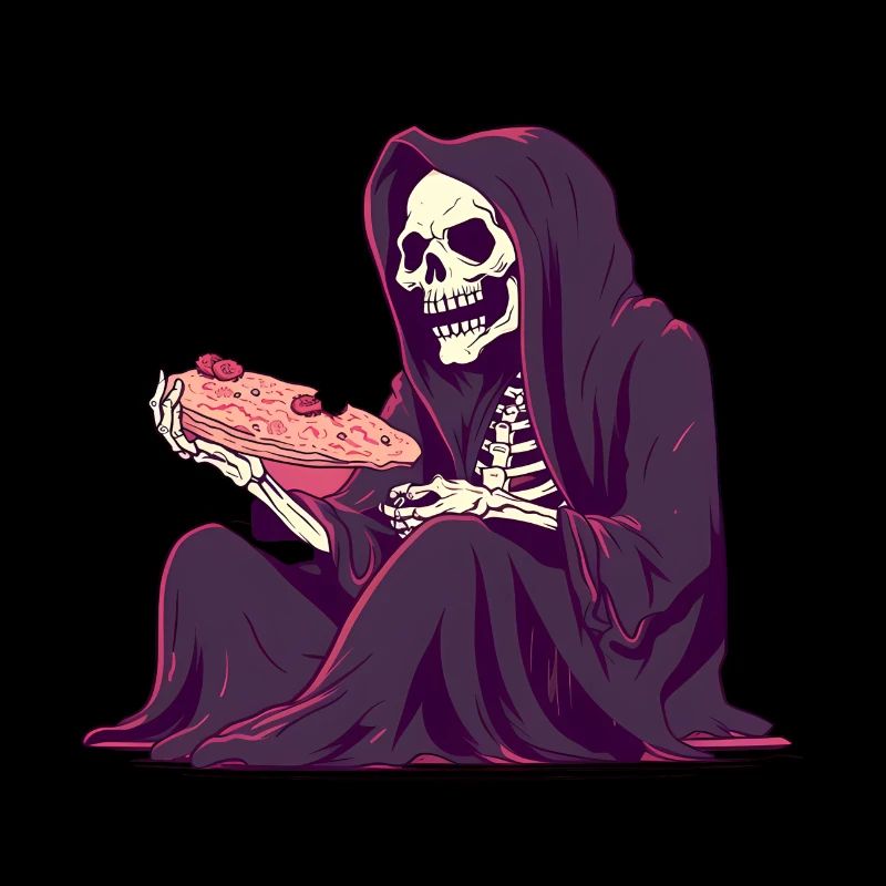 La pizza, c’est la vie - Grim Reaper Pizza