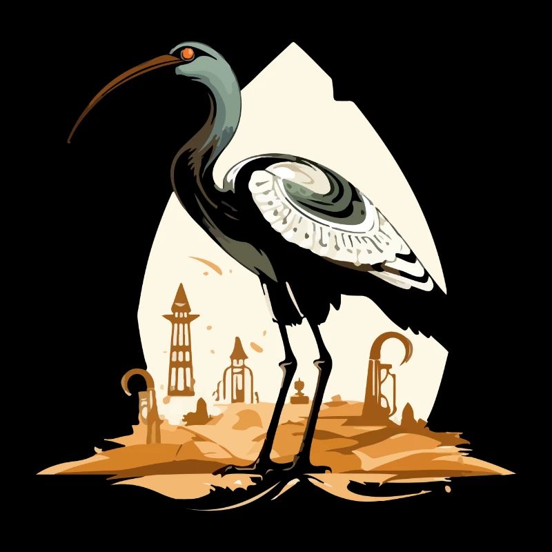 Mik The Egyptian ibis