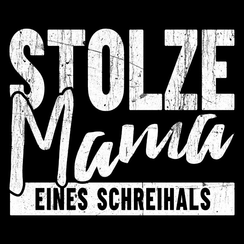 Stolze Mama eines Schreihals