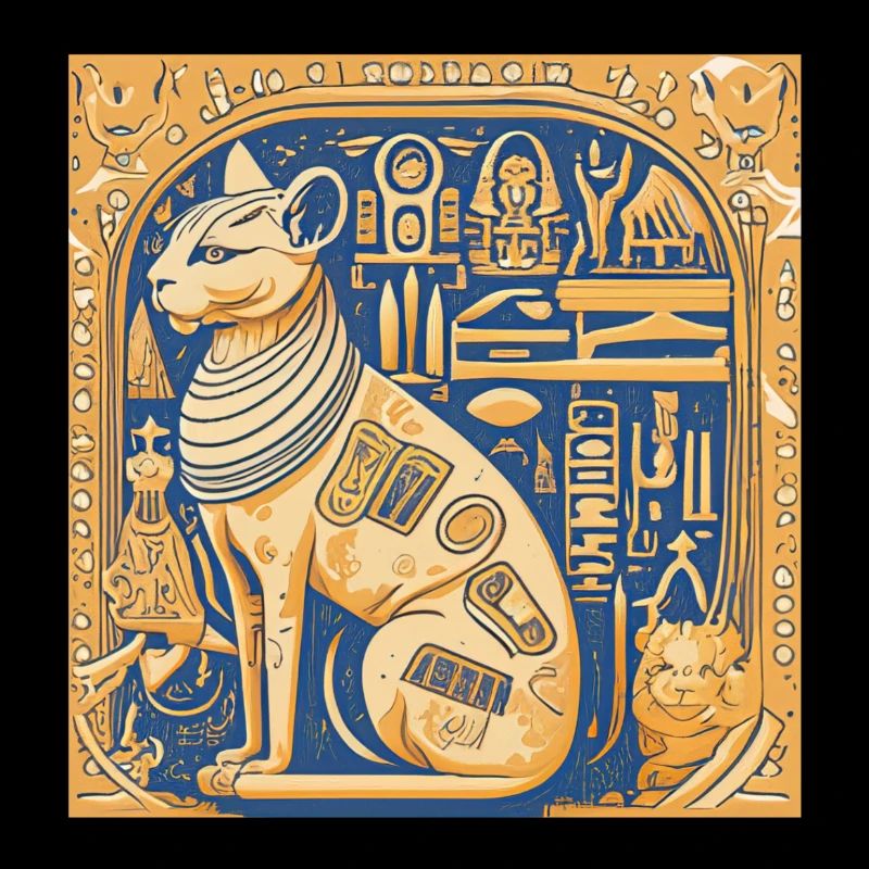Egypy cat board