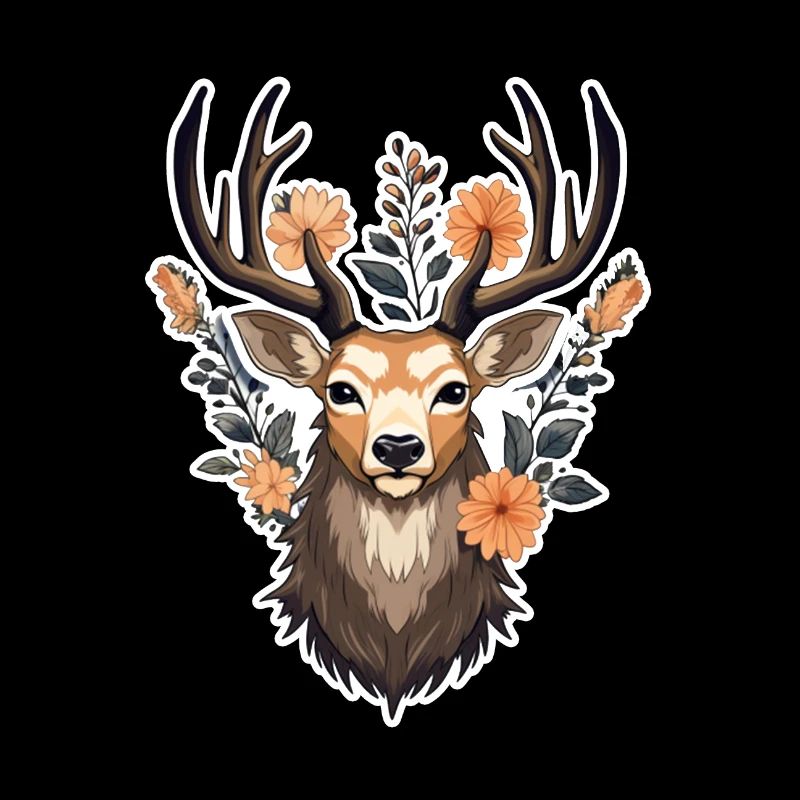 Hirsch Blumen