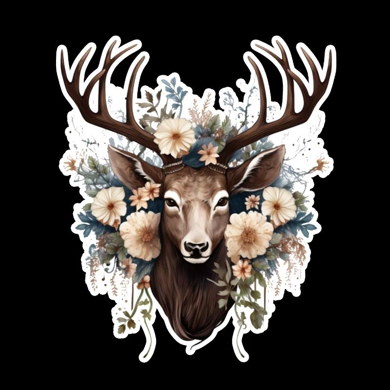 Hirsch Blumen