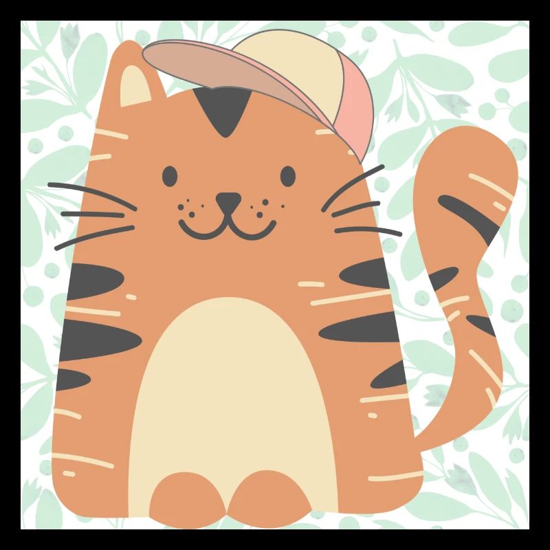 Happy kitten.