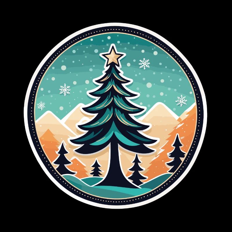 Christmas Tree Drawing Christmas