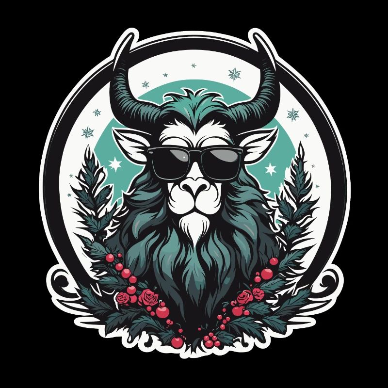 Dessin de Noël Krampus