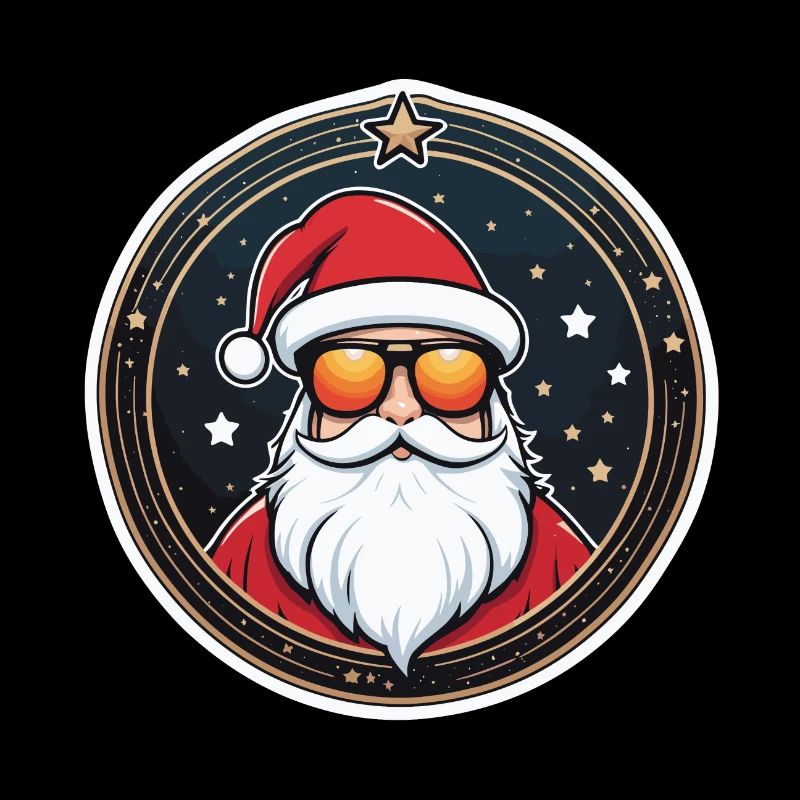 Père Noël dessin de Noël