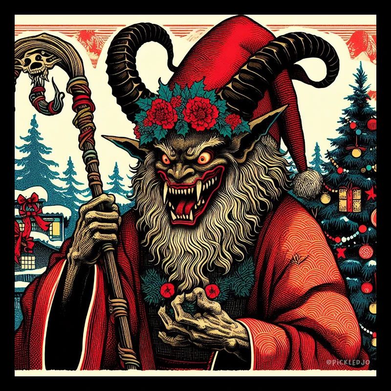 Krampus-Weihnachtsmann