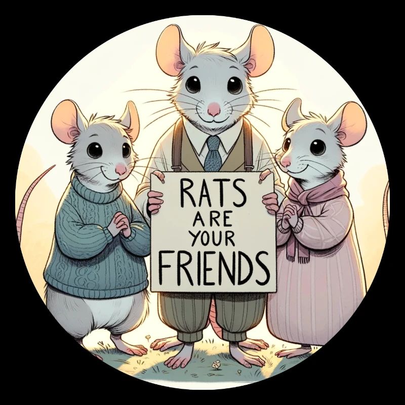 Les rats sont des amis