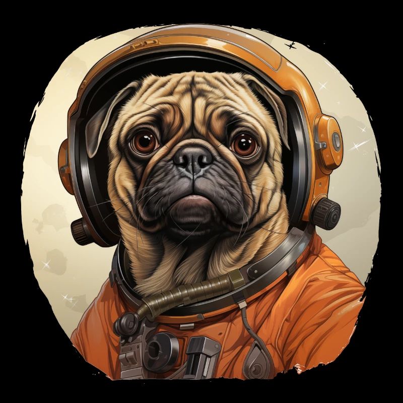 Pug Austronaut