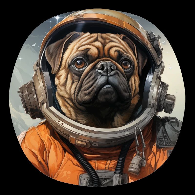 Pug Austronaut
