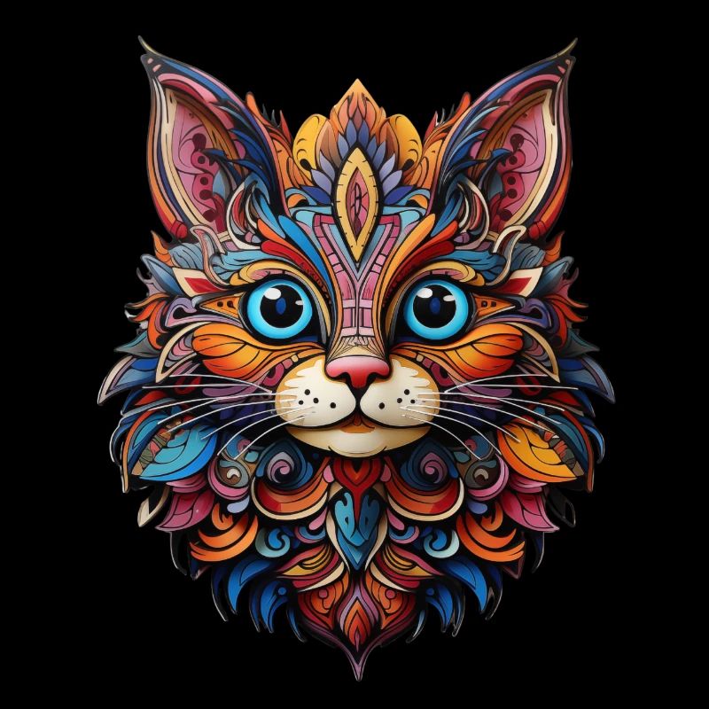 Cat Colorful