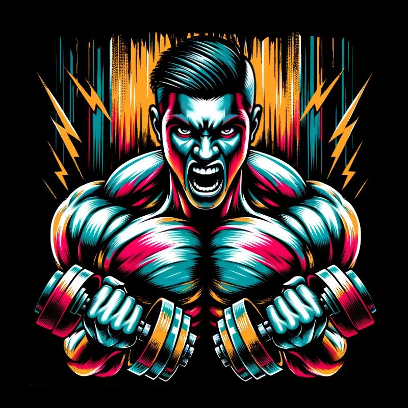 Intensive Muscle Training: Powerlifting Portrait