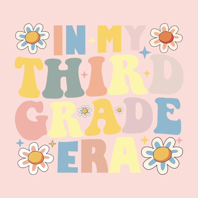 Teacher Student 3rd Grade In My Third Grade Era